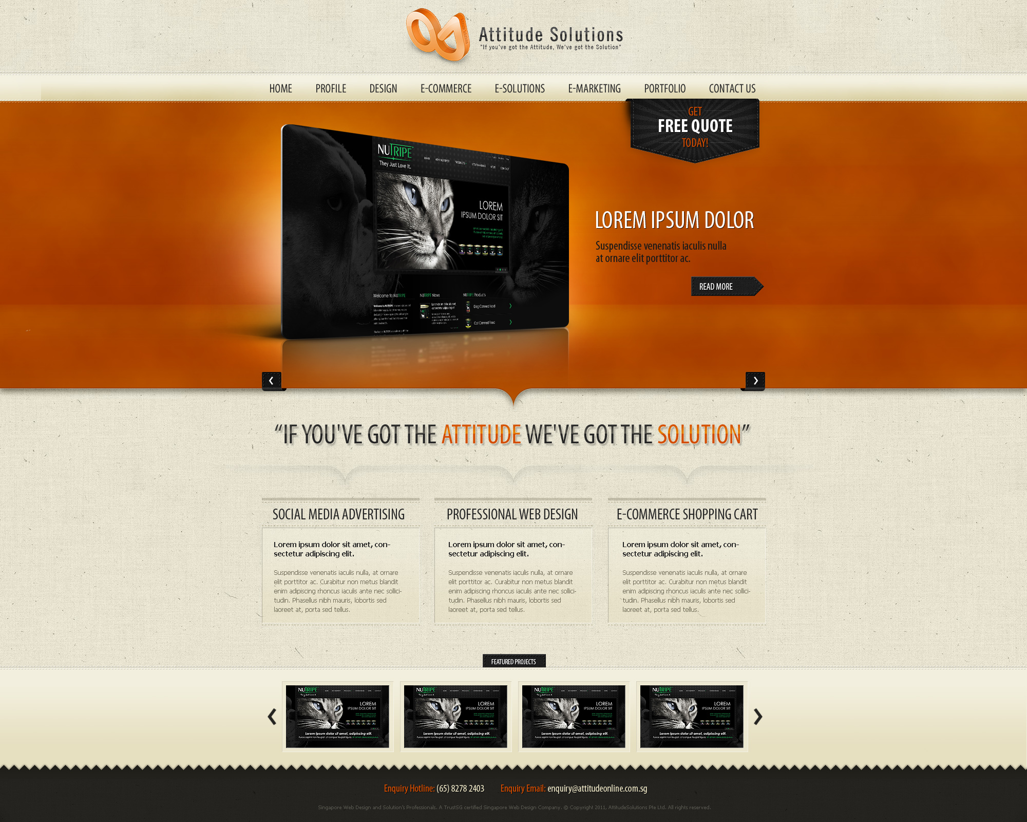 Web Design Website Template