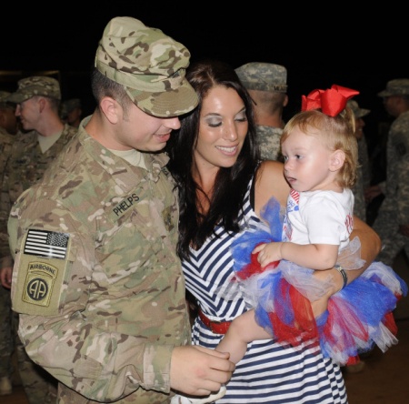 Welcome Home Military Wife