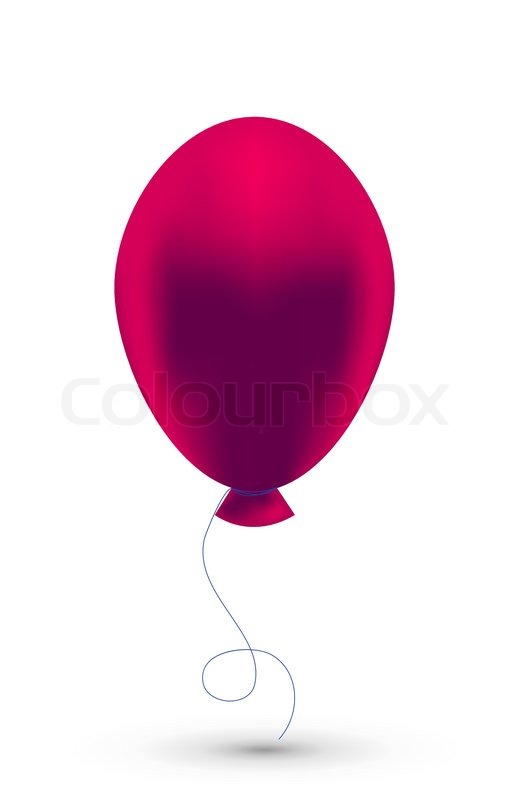 White Balloon Vector
