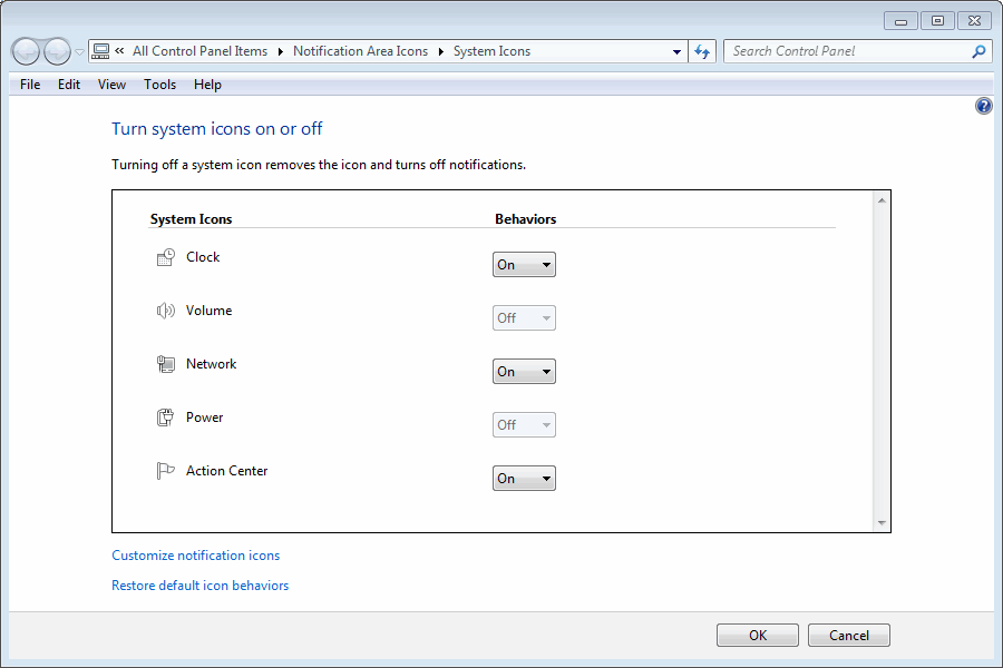 Windows 1.0 Taskbar Battery Icon