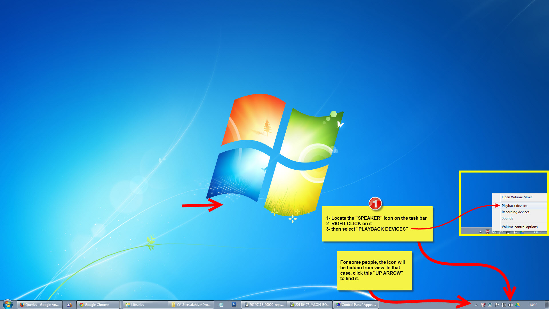 Windows 7 Taskbar Icons