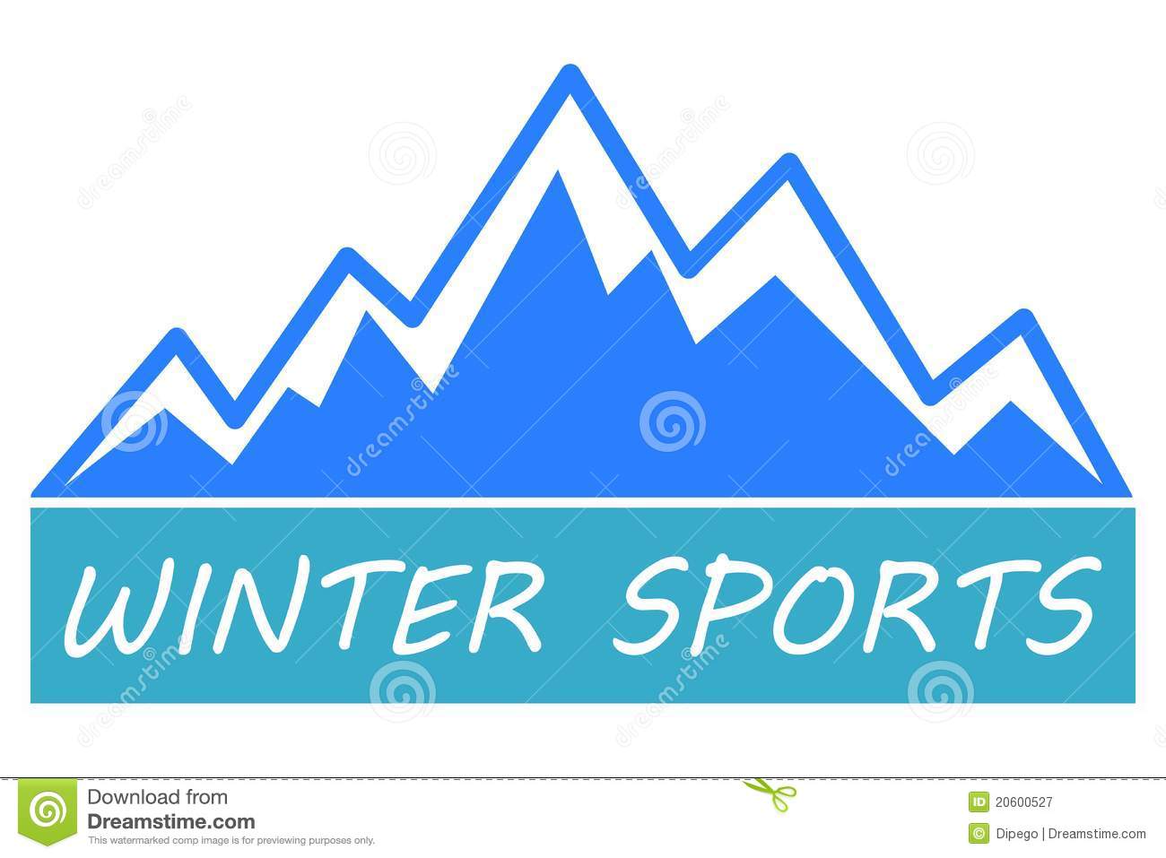 Winter Royalty Free Sports Icon