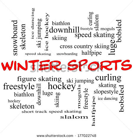 Winter Sports Words