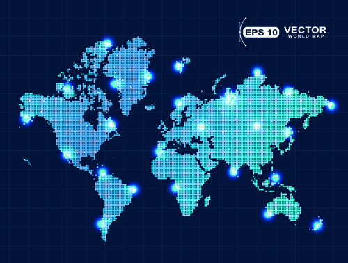 World Map Vector Graphic