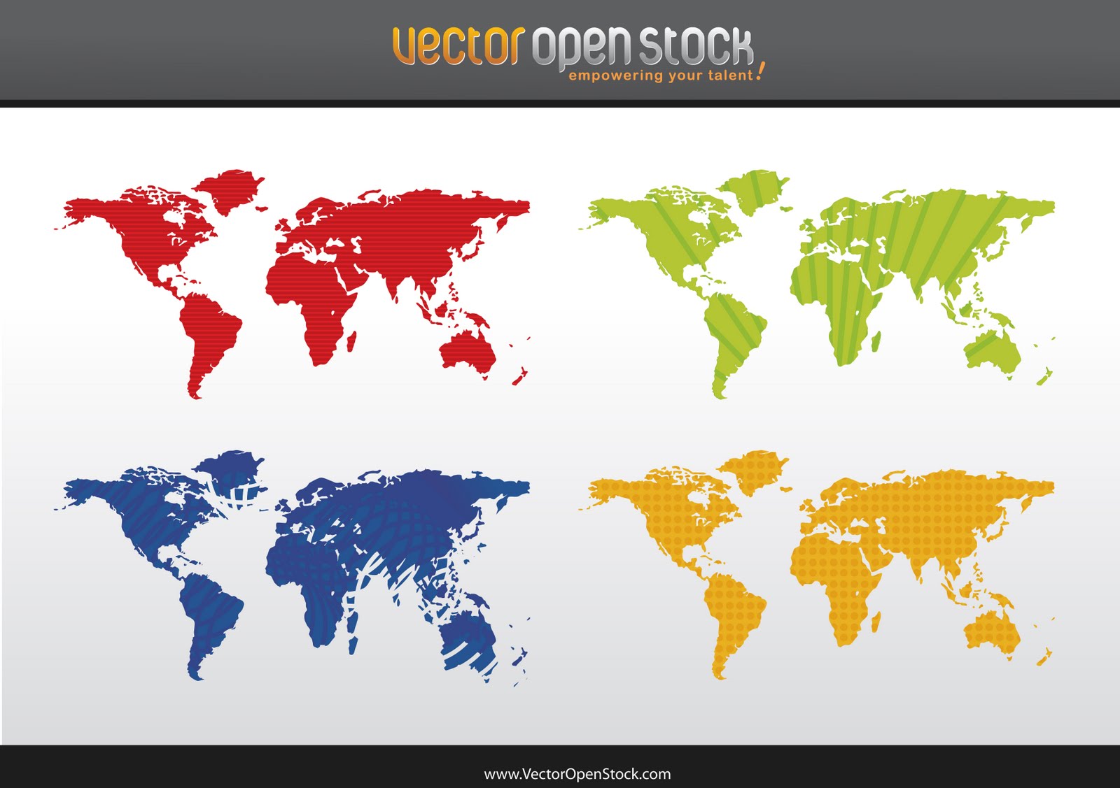 World Map Vector Graphic