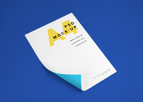 A4 Mockup Templates Psd