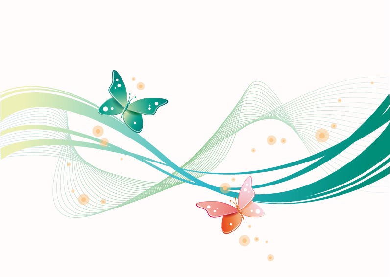 Abstract Butterfly Clip Art