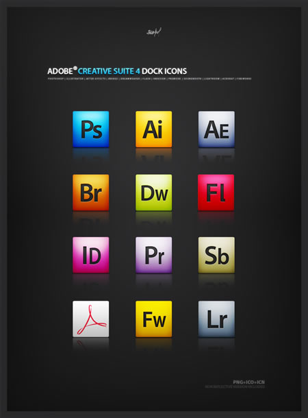 Adobe Creative Suite Icons