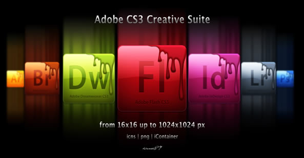 Adobe Creative Suite Icons