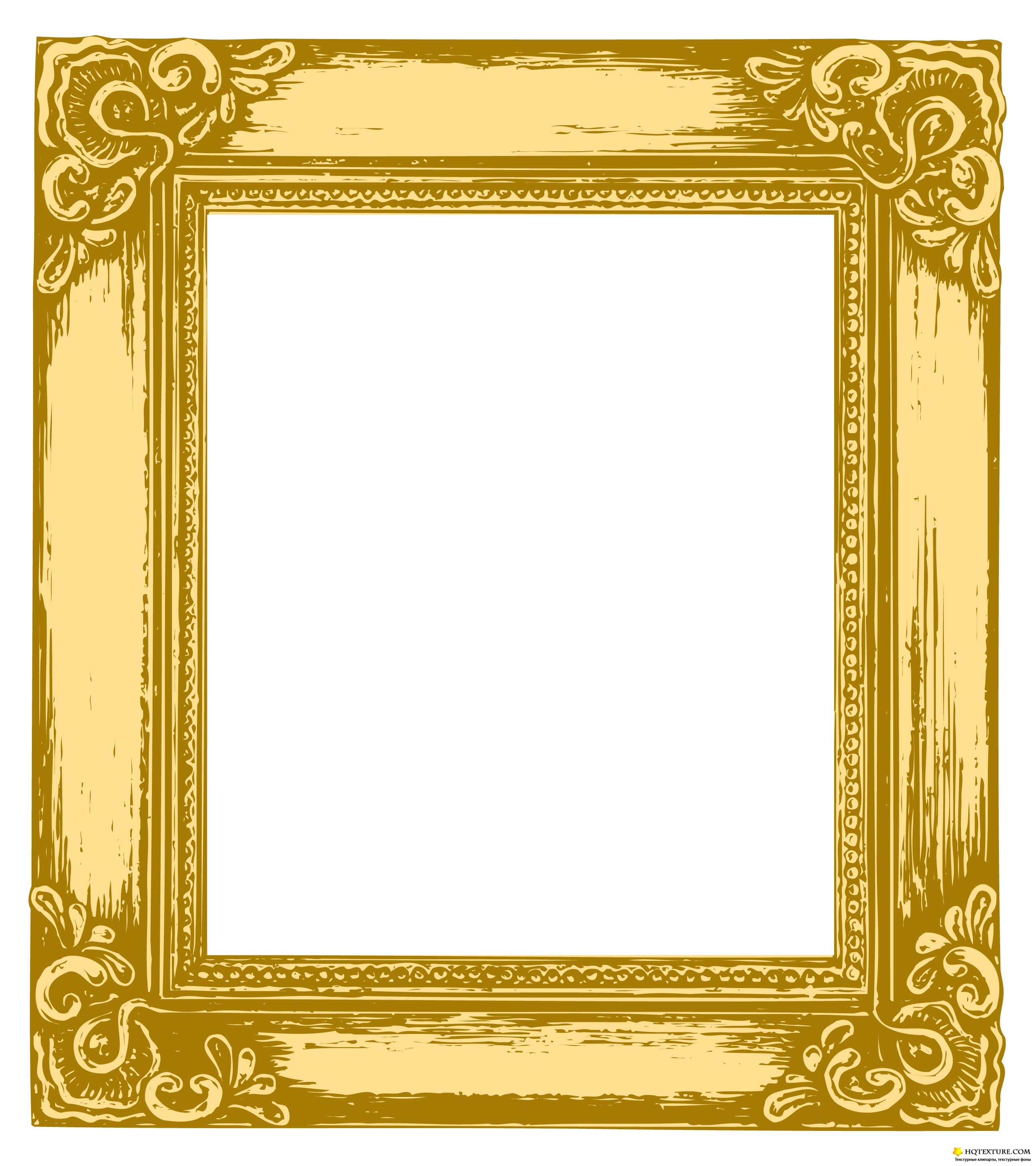 14 Gold Vector Border Images - Gold Borders and Frames, Gold Border