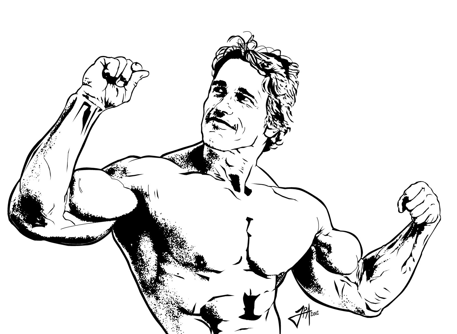 Arnold Schwarzenegger Vector