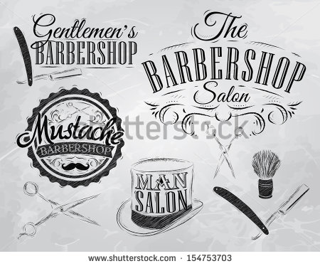 Barber Straight Razor Vector