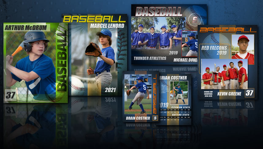 Baseball Templates Photoshop