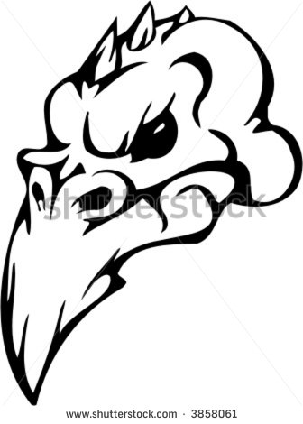 Bird Skull Clip Art