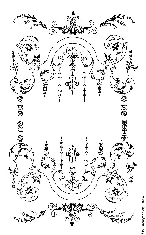 Black and White Victorian Page Borders Black and White Victorian Page Borders