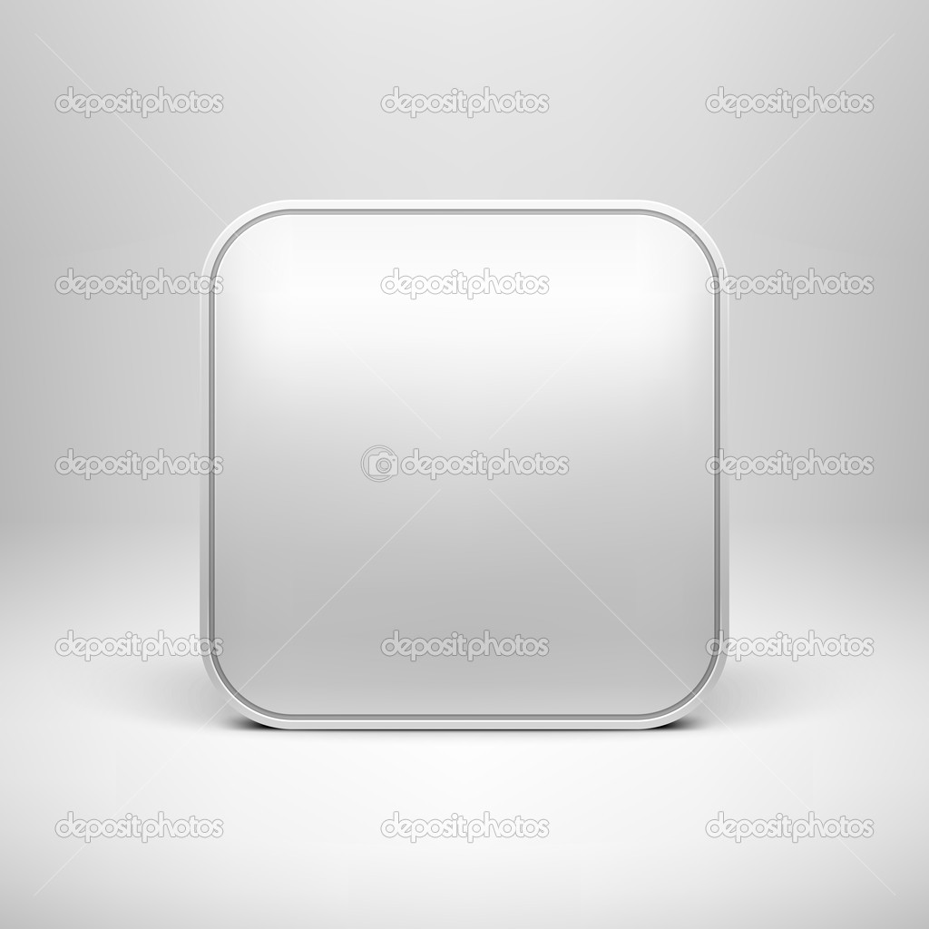 Blank App Icon Template