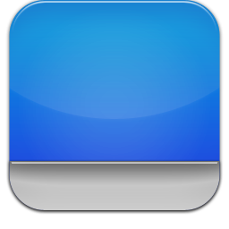 Blank Blue App Icon