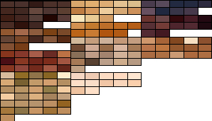 Blonde Hair Color Palette