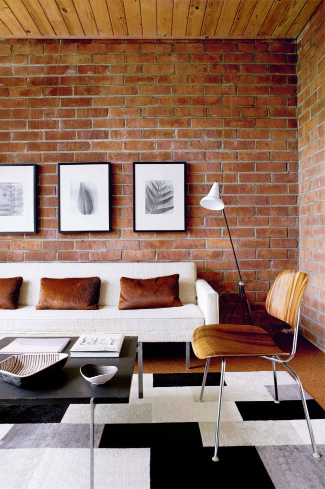 Brick Wall Living Room