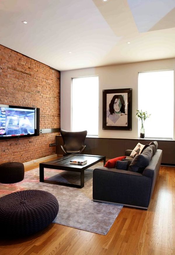 Brick Wall Living Room