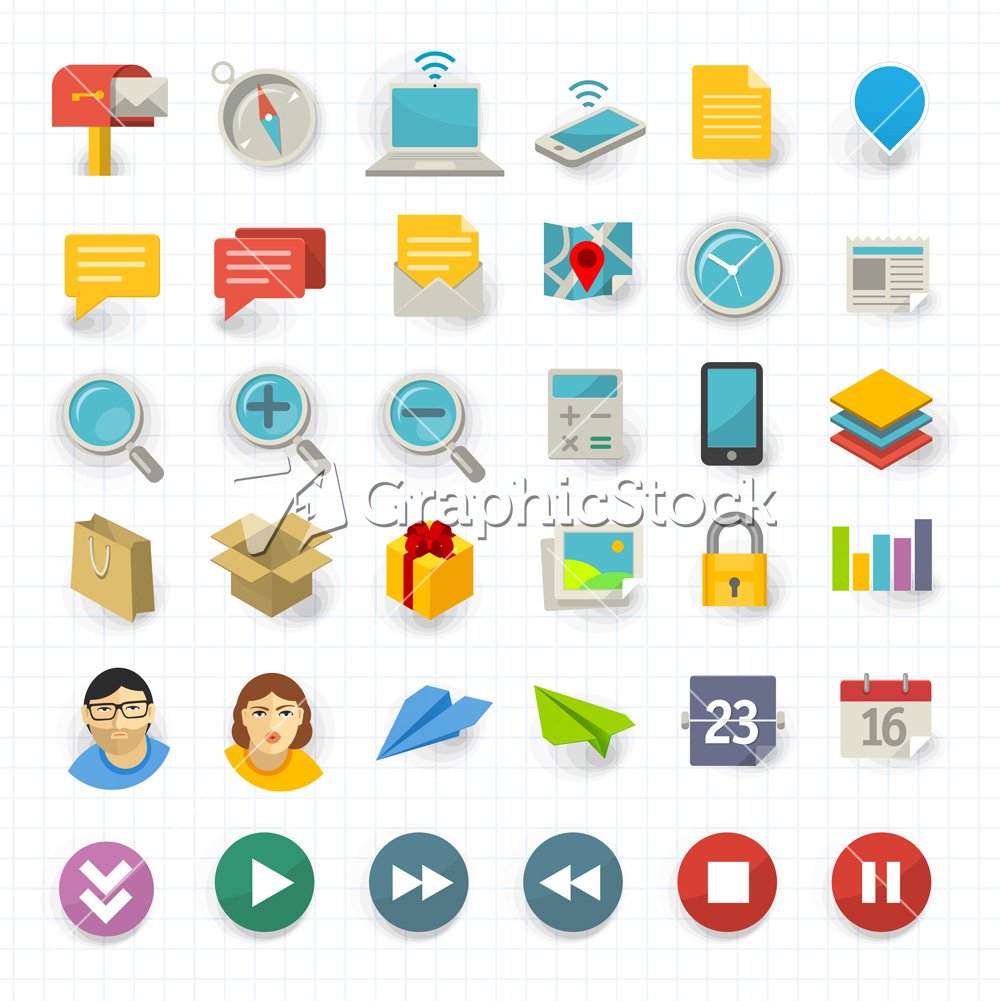 Business Icons Vector Free