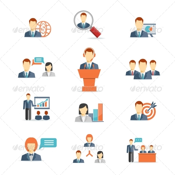 Business People Icons