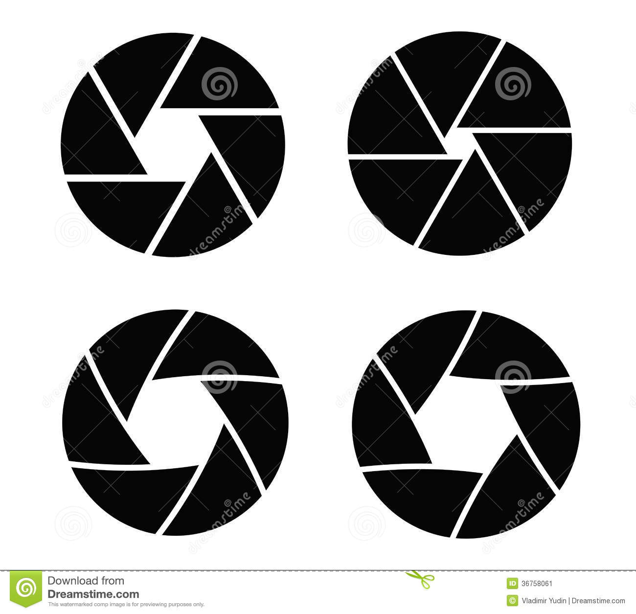 Camera Shutter Vector Camera Shutter Vector