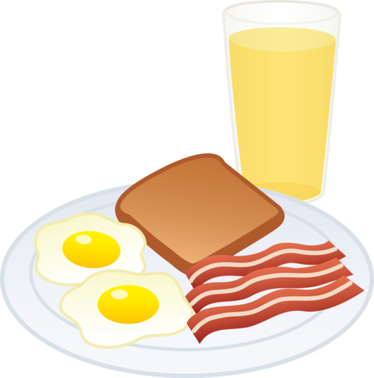 Cartoon Breakfast Food Clip Art