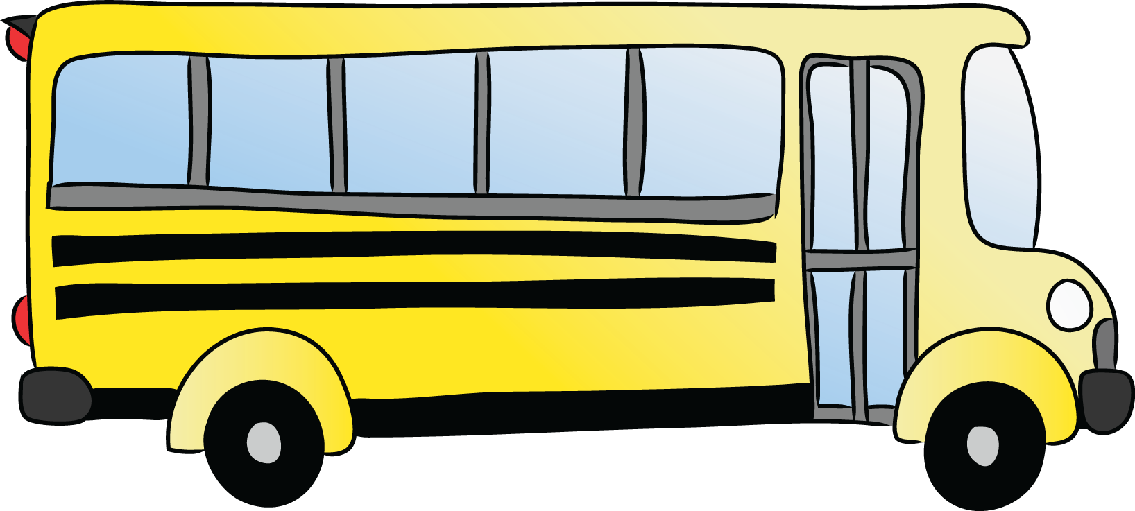 Cartoon School Bus Clip Art