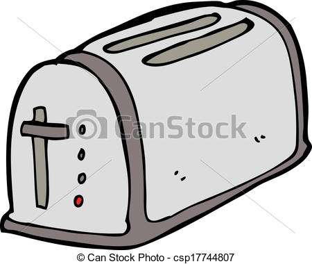 Cartoon Toaster Clip Art