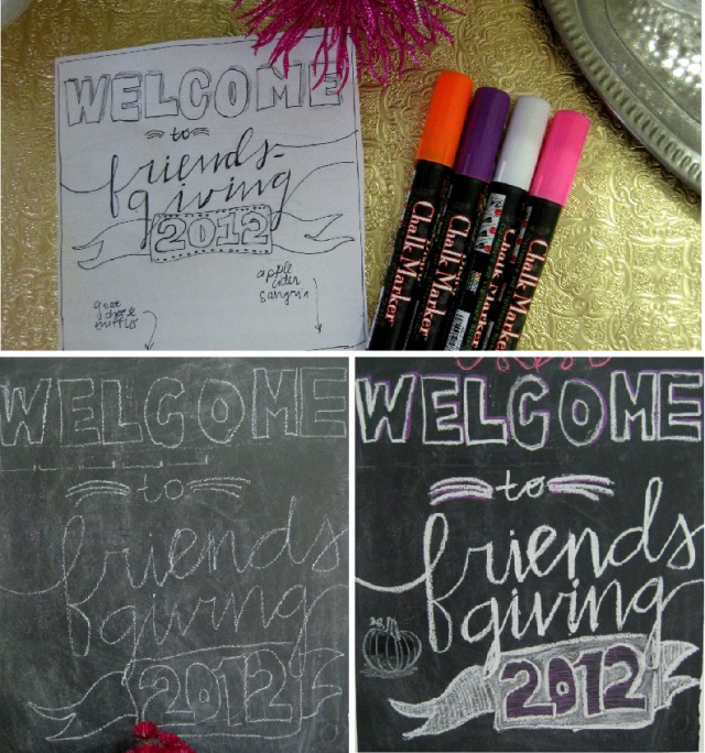 Chalkboard Lettering DIY Chalkboard Lettering DIY