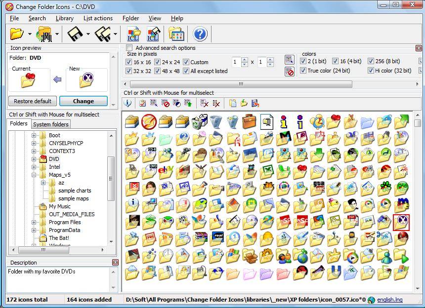 Change Desktop Folder Icons