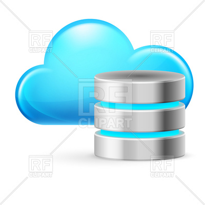 Cloud Database Icon