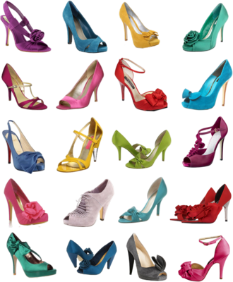 Colorful Wedding Shoes Bridal