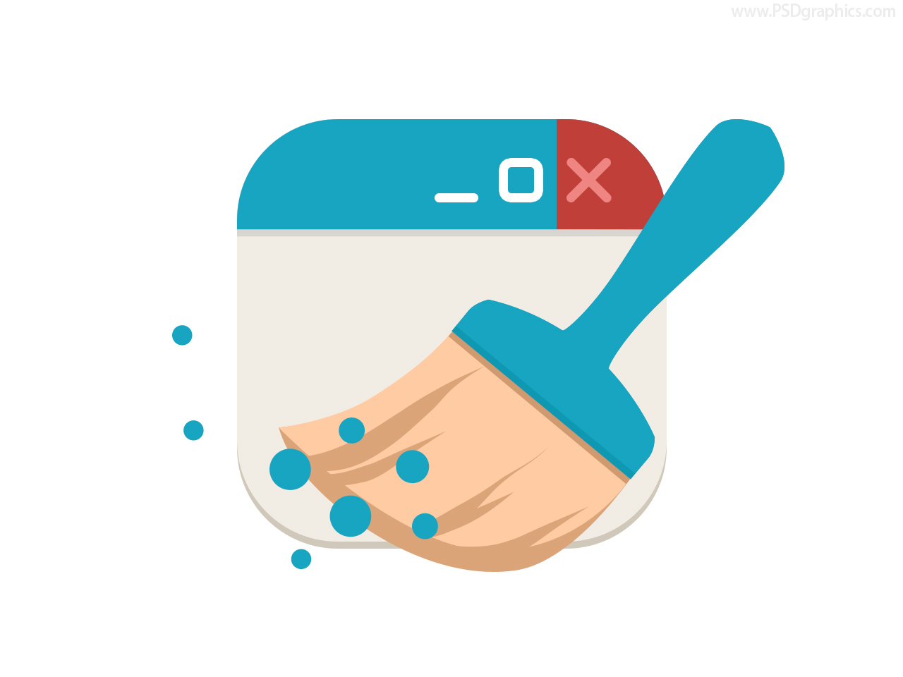 Computer Cleaning App Icon