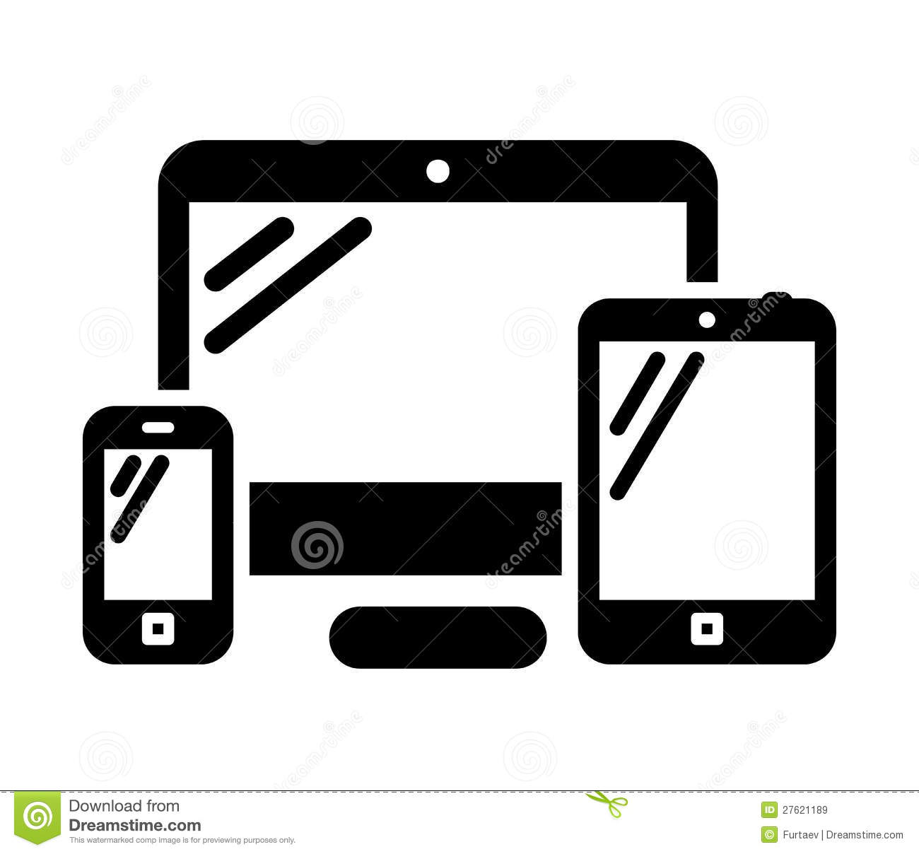 Computer Tablet Phone Icon