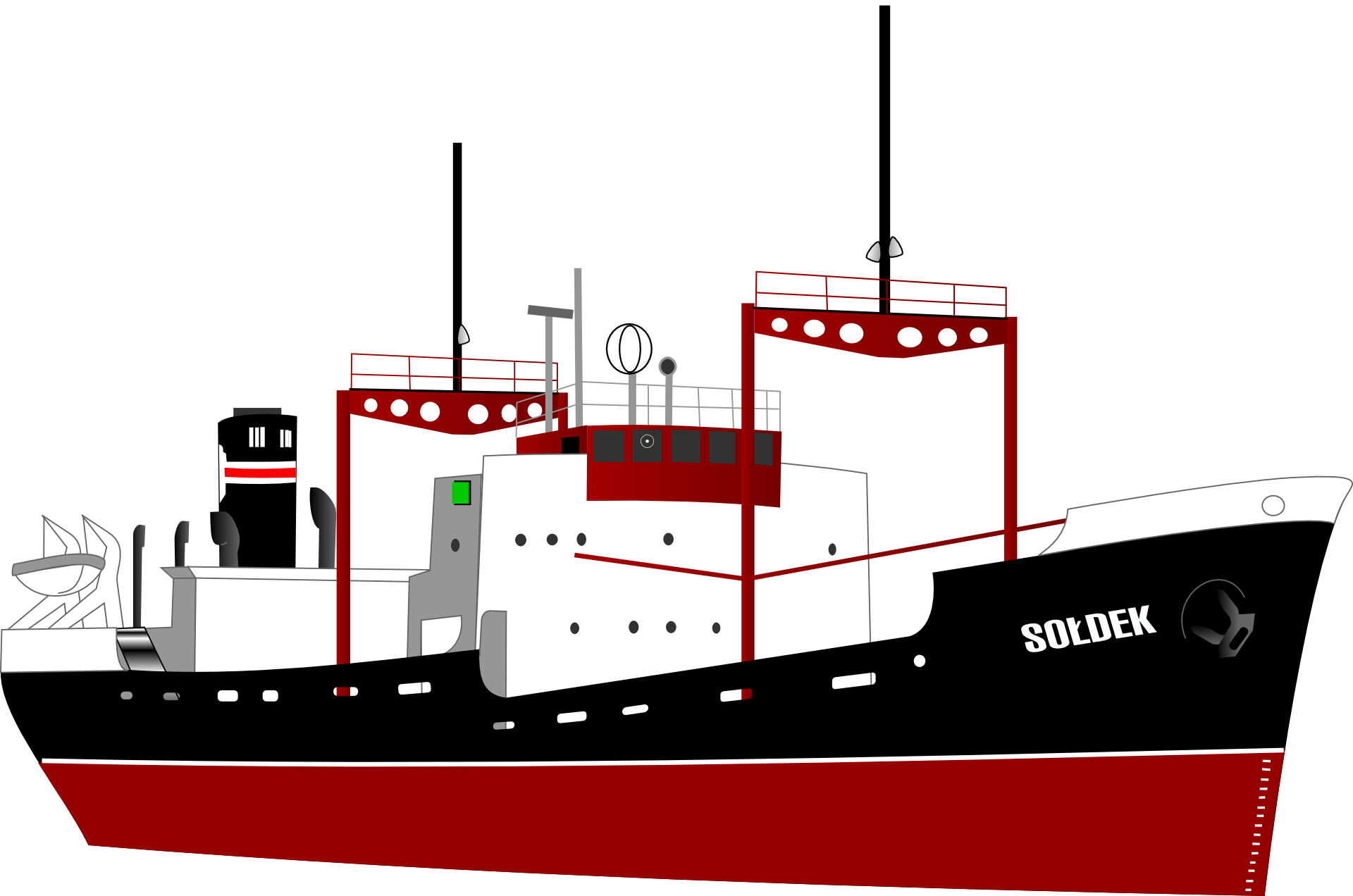 Container Ship Clip Art