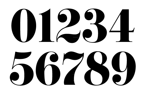 Cool Number Fonts Cool Number Fonts