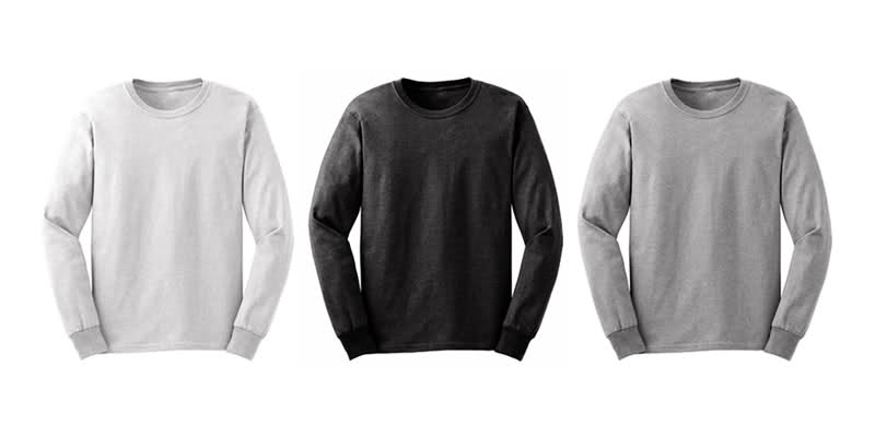 Crew Neck Sweater Mock Up Template