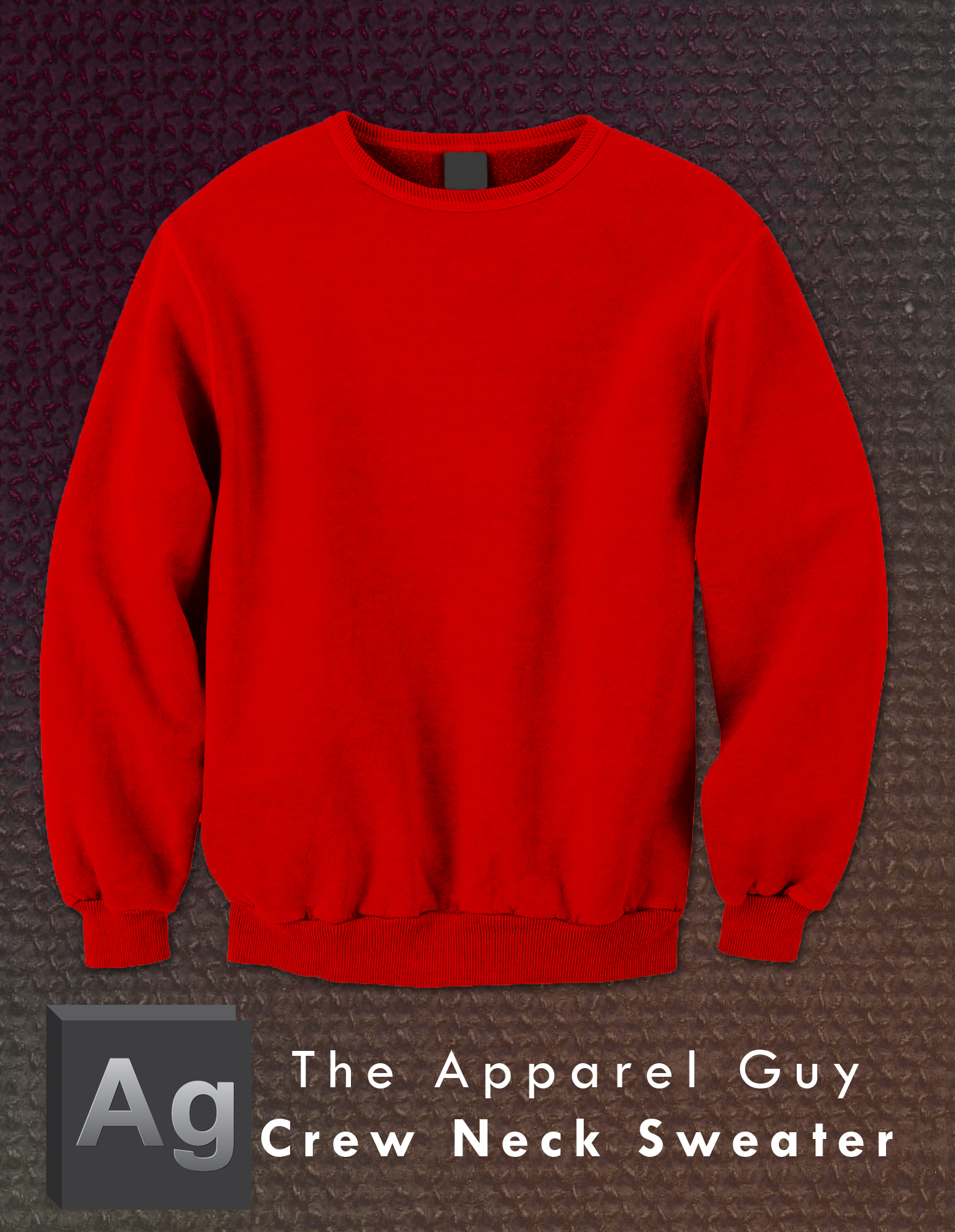 Crew Neck Sweater Template