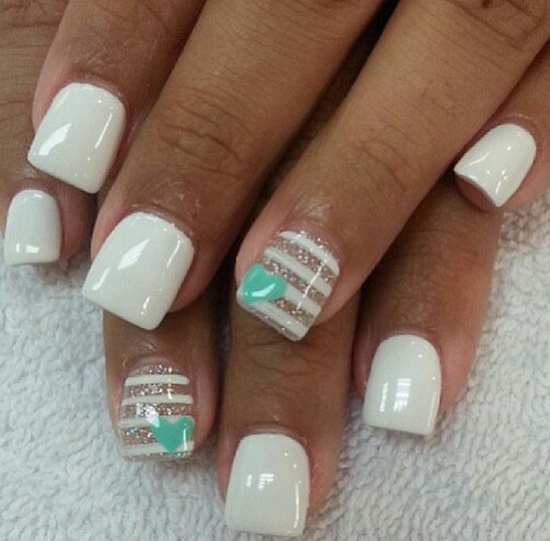 Cute White Nail Design Ideas