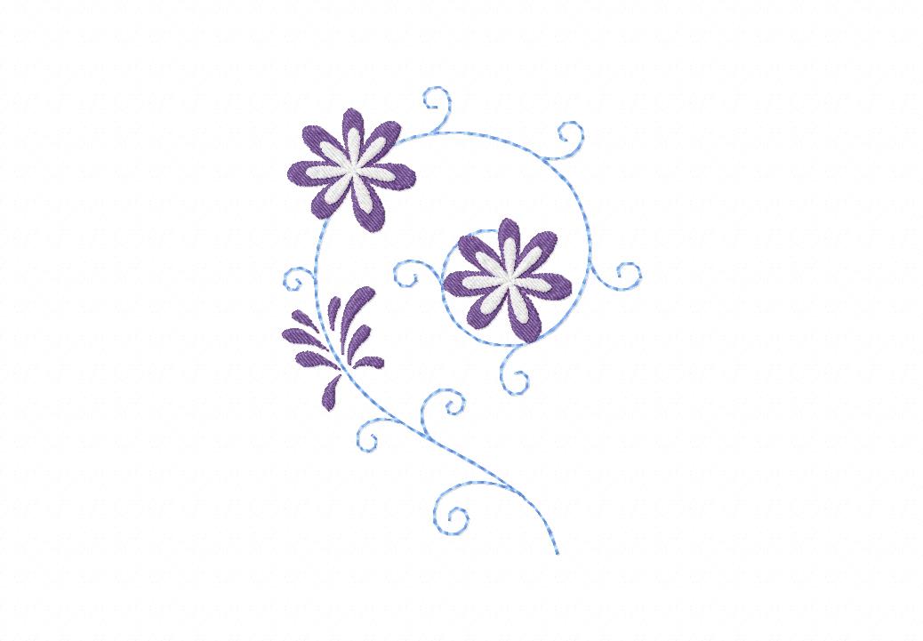 Daisy Machine Embroidery Designs