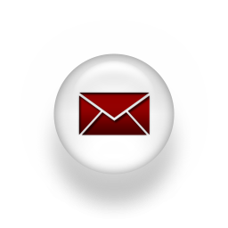 Email Envelope Icon Red