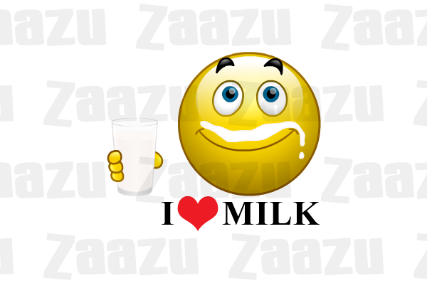 Emoticon I Love Milk Emoticon I Love Milk