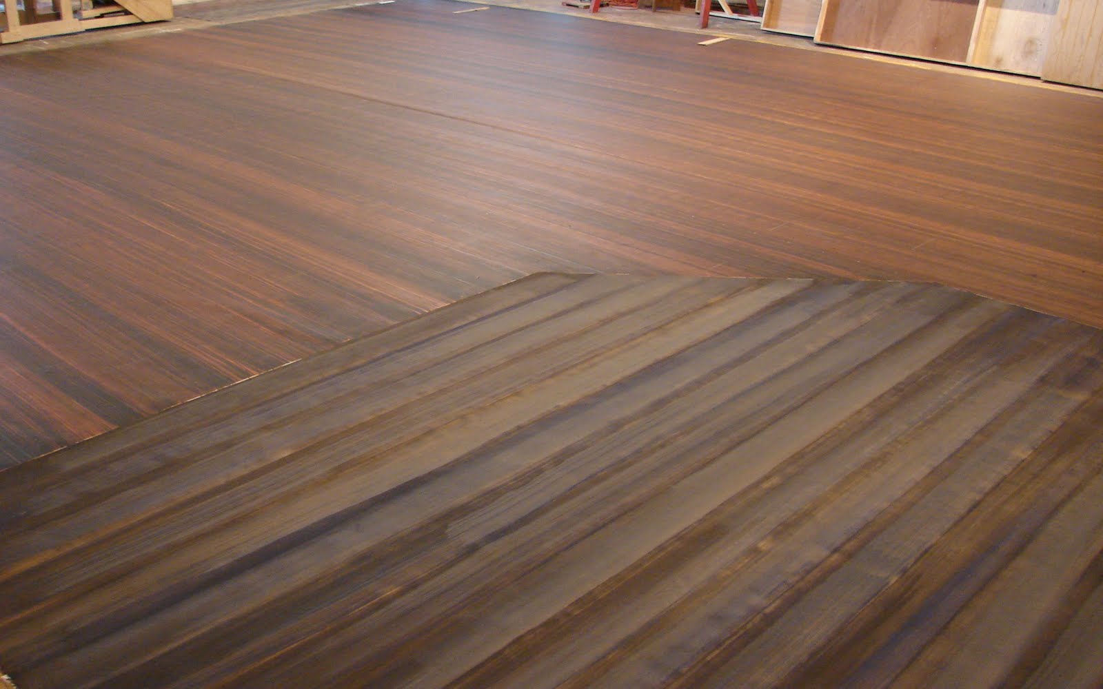 Faux Wood Floor Paint