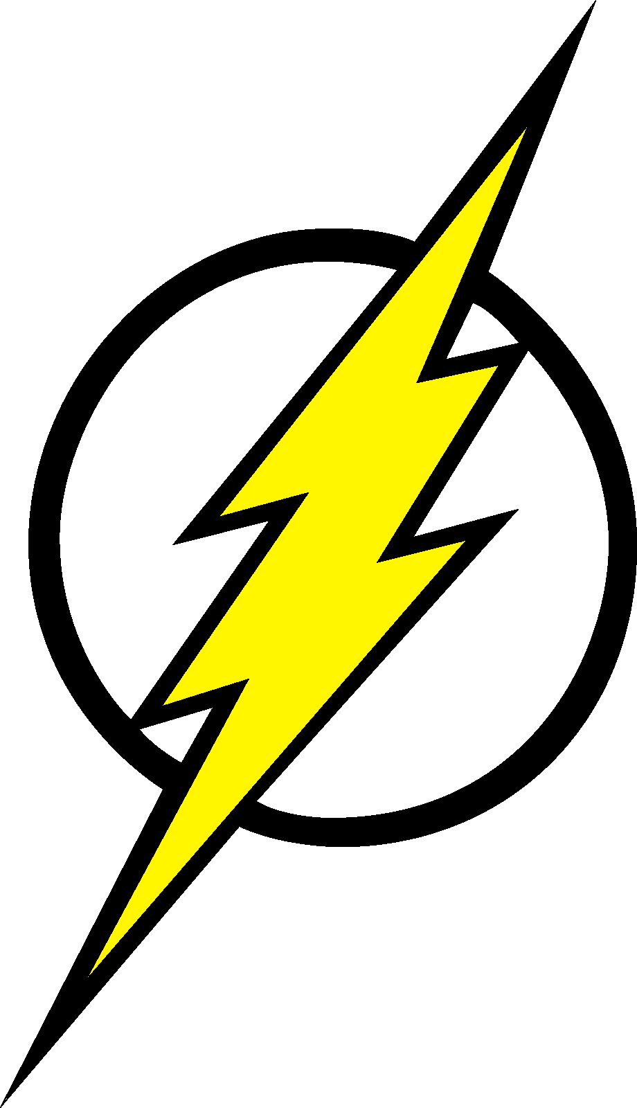 Flash Logo Outline Flash Logo Outline