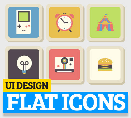 Flat UI Design Icons