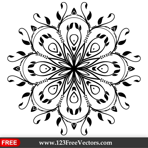 Floral Vector Design Elements