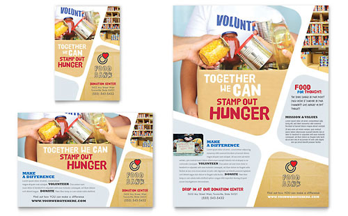 Food Bank Flyer Templates