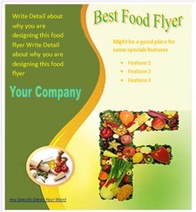 Food Flyer Templates Free